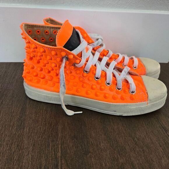 Gienchi Hi Top Sneaker Studded Made In Italy Allstar size 40 - Picture 1 of 14
